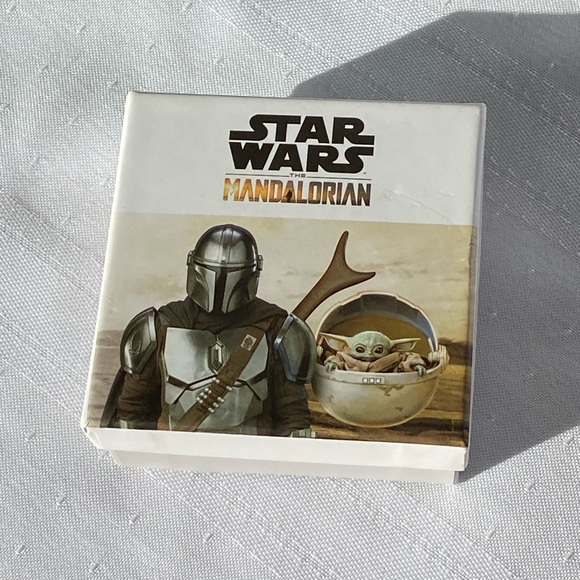 Star Wars The Mandalorian Sterling Silver Necklace 18" - Picture 8 of 11